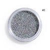 MULTI-COLORS GRADIENT EYESHADOW MAKEUP NAIL ART PIGMENT GLITTER DUST POWDER