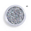 MULTI-COLORS GRADIENT EYESHADOW MAKEUP NAIL ART PIGMENT GLITTER DUST POWDER