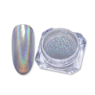 MULTI-COLORS GRADIENT EYESHADOW MAKEUP NAIL ART PIGMENT GLITTER DUST POWDER