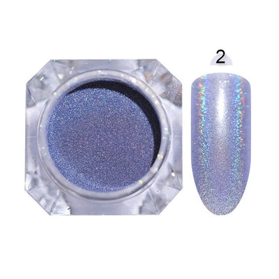 MULTI-COLORS GRADIENT EYESHADOW MAKEUP NAIL ART PIGMENT GLITTER DUST POWDER