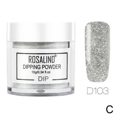 FRENCH HOLOGRAPHIC DIP POWDER