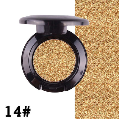 GECOMO 18 COLORS SHIMMER SMOKY EYESHADOW GLITTER NATURAL EYE SHADOW POWDER PALETTE MATTE COSMETICS LONG-LASTING MAKE UP 19L0715