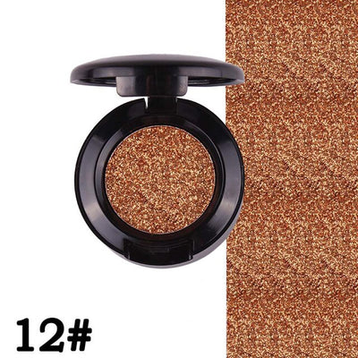 GECOMO 18 COLORS SHIMMER SMOKY EYESHADOW GLITTER NATURAL EYE SHADOW POWDER PALETTE MATTE COSMETICS LONG-LASTING MAKE UP 19L0715