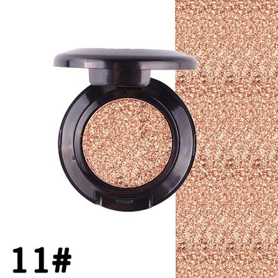 GECOMO 18 COLORS SHIMMER SMOKY EYESHADOW GLITTER NATURAL EYE SHADOW POWDER PALETTE MATTE COSMETICS LONG-LASTING MAKE UP 19L0715